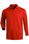  Edwards 1578 Edwards Hi-Performance Mesh Long Sleeve Polo