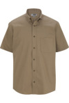  Edwards 1740 Edwards Men's Cottonplus Short Sleeve Twill Shirt