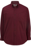 Edwards 1750 Edwards Men's Cottonplus Long Sleeve Twill Shirt