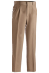 Edwards Mens Washable Wool Blend Pleated Pant