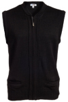 Edwards Full-Zip Heavyweight Acrylic Sweater Vest