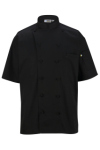 Edwards 3331 Edwards 12 Button Short Sleeve Chef Coat With Mesh