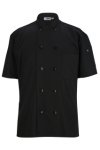  Edwards 3333 Edwards 10 Button Short Sleeve Chef Coat With Mesh