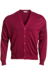 Edwards 351 Edwards V-Neck Button Acrylic Cardigan Sweater