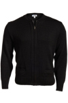  Edwards 381 Edwards Full-Zip Acrylic Sweater