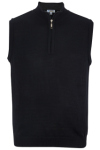  Edwards 4052 Edwards Quarter-Zip Acrylic Sweater Vest