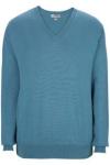 Edwards 4090 Edwards V-Neck Cotton Blend Sweater