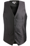 Edwards 4396 Edwards Men's Grid Brocade Vest