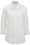 Edwards Ladies Tailored Maternity Stretch Blouse-3/4 Sleeve