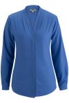 Edwards 5274 Edwards Ladies' V-Neck Ls Blouse