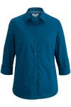 Edwards 5317 Edwards Ladies' 3/4 Sleeve Stretch Broadcloth Shirt