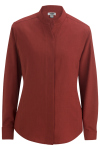  Edwards 5398 Edwards Ladies' Stand-Up Collar Shirt