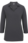 Edwards 5581 Edwards Ladies' Performance Flat-Knit 3/4 Sleeve Polo