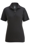  Edwards 5586 Edwards Ladies' Snap Front Hi-Performance Short Sleeve Polo