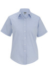  Edwards 5925 Edwards Ladies' Pinpoint Oxford Shirt - Short Sleeve