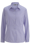 Edwards Ladies Oxford Wrinkle-Free Long Sleeve Blouse