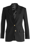 Edwards 6830 Edwards Ladies' Hopsack Blazer