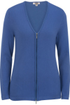 Edwards 7062 Edwards Ladies' Full Zip V-Neck Cardigan Sweater