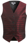 Edwards 7391 Edwards Ladies' Swirl Brocade Vest