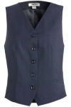  Edwards 7526 Edwards Ladies' Synergy Washable High-Button Vest