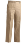 Edwards 8519 Edwards Ladies' Business Casual Flat Front Chino Pant