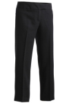  Edwards 8550 Edwards Ladies' Mid-Rise Flat Front Hospitality Pant