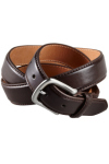 Edwards BP01 Edwards Leather Dress Belt With Nickle Brushed Buckle