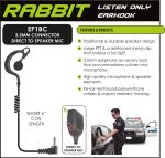  Ear Phone Connection Rabbit Rabbit Listen Only Earhook