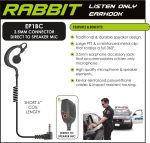  Ear Phone Connection Rabbit Rabbit Listen Only Earhook
