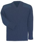  Fechheimer 00710 Navy Sweater W/Wind-Stop 70Poly/30Wool