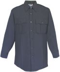  Fechheimer 102W6986 Long Sleeve Shirt Lapd Blue 68%Poly/30%Ray/2%Lyc