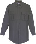  Fechheimer 104W6610 Ladies Long Sleeve Police Shirt Black 65%Po