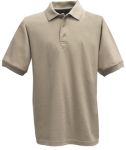  Fechheimer 3000TN Short Sleeve P3 Cotton Polo Pique Tan Shirt