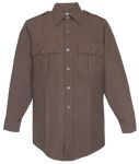  Fechheimer 45W6694 Dark Brown Long Sleeve Shirt