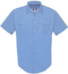  Fechheimer 65R5425 Mens Short Sleeve Police Shirt medium Blue