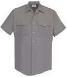  Fechheimer 65R5451 Mens Short Sleeve Police Shirt Nickel Green