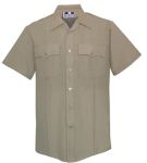  Fechheimer 69R6604 Mens Short Sleeve Police Shirt Silvertan