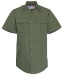Fechheimer 71R6687 Mens Short Sleeve Berder Patrol Shirt B.P.Green