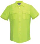  Fechheimer 85R7899 Hi-visibility Yellow Short Sleeve Men's Shirt