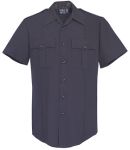  Fechheimer 87R7886Z Mens Short Sleeve Police Shirt W/Zipper