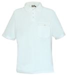  Fechheimer A730WH White Power Dry Jersey Shirt