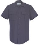  Fechheimer UD12010 Navy Short Sleeve Female Shirt With Zipper