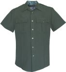  Fechheimer UD12016 Women's Spruce Green Short Sleeve Shirts