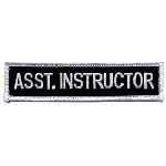 Asst. Instructor - 4 X 1"