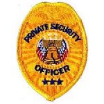 Badge-Gold-Private Security Officer