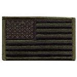 Hero's Pride 40 U.S. Flag - Subdued - No Hook - 3-3/8 X 2"