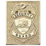 Hero's Pride 4137N SECURITY GUARD - Rectangle - Traditional - Nickel