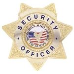 Hero's Pride 4225G SECURITY OFCR. - Star w/INTEGRITY - Light - Gold