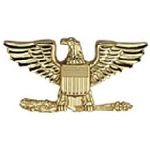 Hero's Pride 4428RG Pairs - Colonel Eagle - Regular 1" - 2 Clutch - Gold