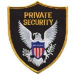 Hero's Pride 5165 PRIVATE SECURITY - Gold Border